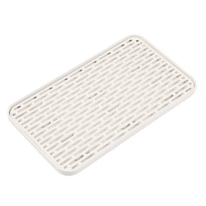 Fruit Cup Drain Tray Rectangular Bowl Rack Chopsticks Box Kitchen Storage Tray Water Cup Drain Tray Fruit Basket Tea Tray 4