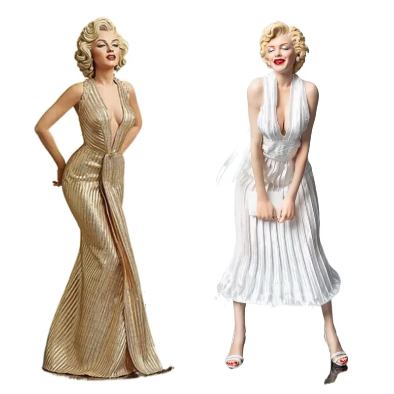 

Marilyn Monroe Action Figure New 1/4 One Of The Greatest Actresses Character Statue Model 40cm Sexy Doll Room Decoration