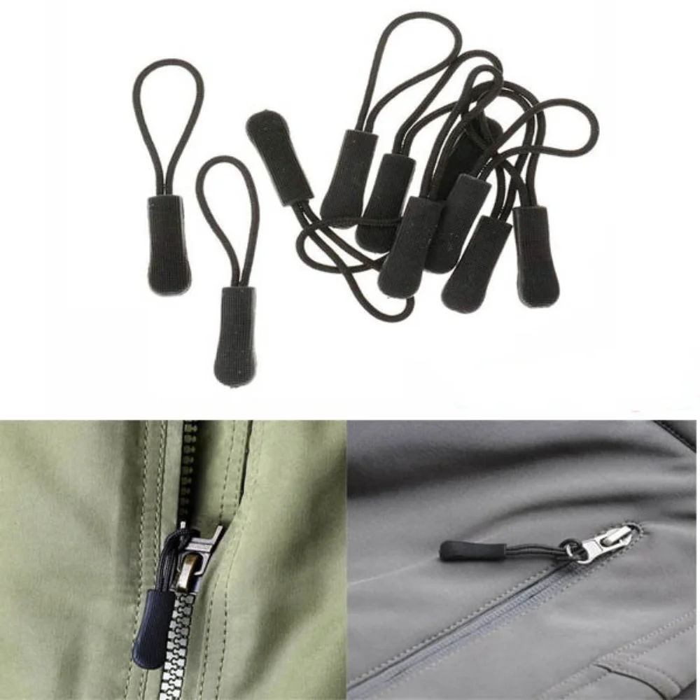 

Delysia King 10PCS bag zipper head/ clothing zipper head pull tail rope