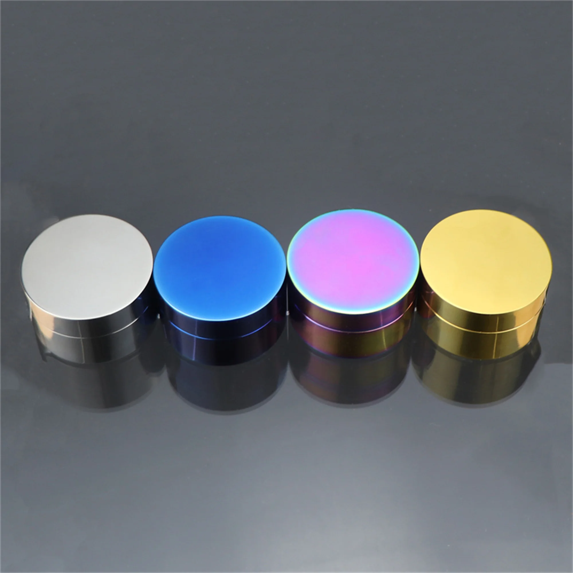 

Titanium alloy Pill Holder Metal Box Portable Box Tank Waterproof Sealed Jewelry Medicine Storage Small Tea Can