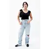 PacSun Women's Light Indigo Ripped '90s Boyfriend Jeans 2
