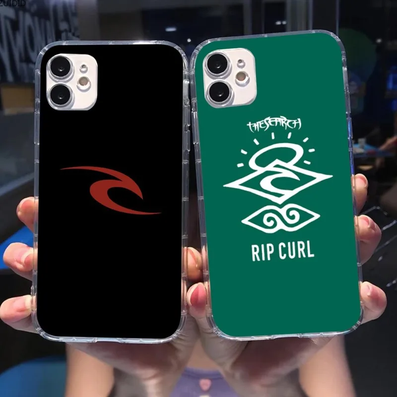 Surf Live Search R-Rip-Curl Custodia Per Telefono Per Iphone 14 13 12 11 Xs X 8 7 6 Plus Mini Pro Max Se 2022 Cover Trasparente Per Telefono