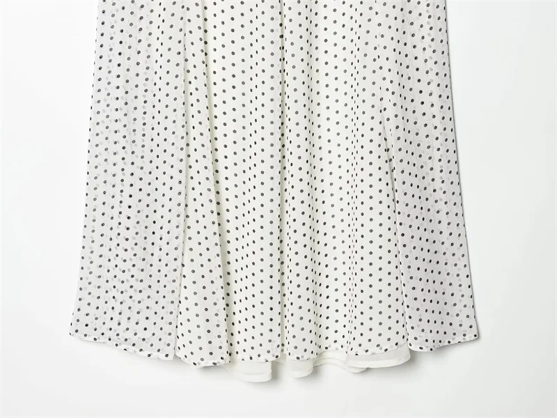 Women's Skirts 2026 New Fashion Spring Summer Polka dot Long Skirt for Women Elegant Chic Personality Versatile Ladies Skirts 6