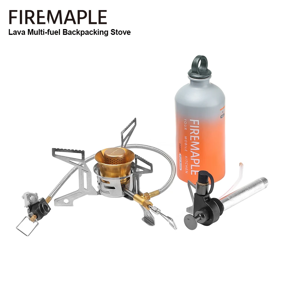 Fire-Maple Lava Multi-fuel Backpacking Stove Compact Outdoor Hiking Camping  Portable Gasoline Gas Stove with Fuel Bottle - AliExpress