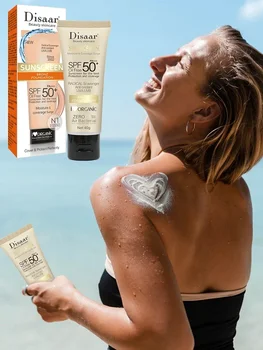 Facial Body Sunscreen Whitening Sun Cream SPF 50 Moisturizing Anti-Aging Oil-control Dust Oil Control Reduce Melanin Skin Care - Thumbnail 8