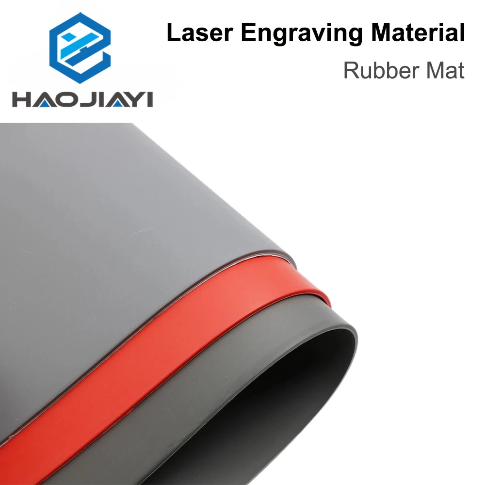 HAOJIAYI Rubber Mat DIY Laser engraving material laserable rubber for stamps DIY crafts material Laser Engraving Marking Machine