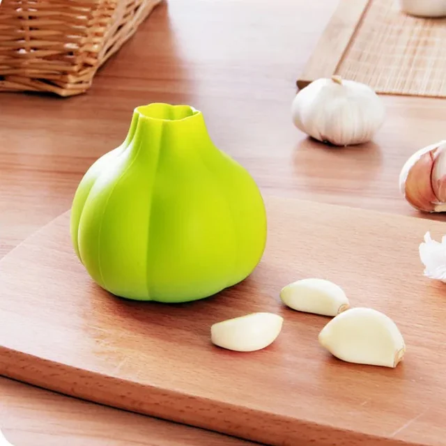 Creative rubber garlic peeler garlic garlic press super soft peeled garlic peeling tool household kitchen accessories 3