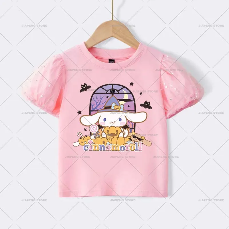 Halloween Hello Kitty Patches Iron on Heat Transfers For Clothes Sanrio  Cool T-shirt Design Kuromi Thermal Printed Stickers DIY - AliExpress