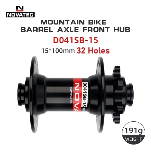 Novatec D442SB-B12 Boost 110-148mm x 12mm Thru Axle 142x12mm 32