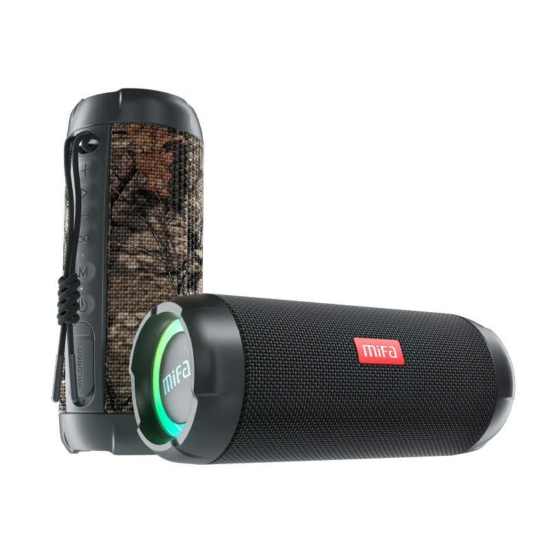 US $76.99 mifa WildRod Portable Bluetooth Speaker Wireless Outdoor camping Speaker, Bluetooth 5.3 Streaming,IP67 Waterproof and Dustproof