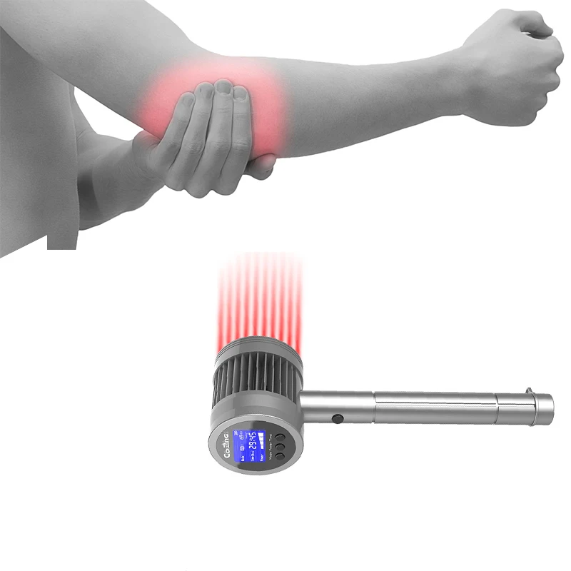 

Low Level Cold Laser Therapy Device Pain Relief Arthritis Red Blue Yellow Laser Physiotherapy LLLT 650nm 808nm Handheld
