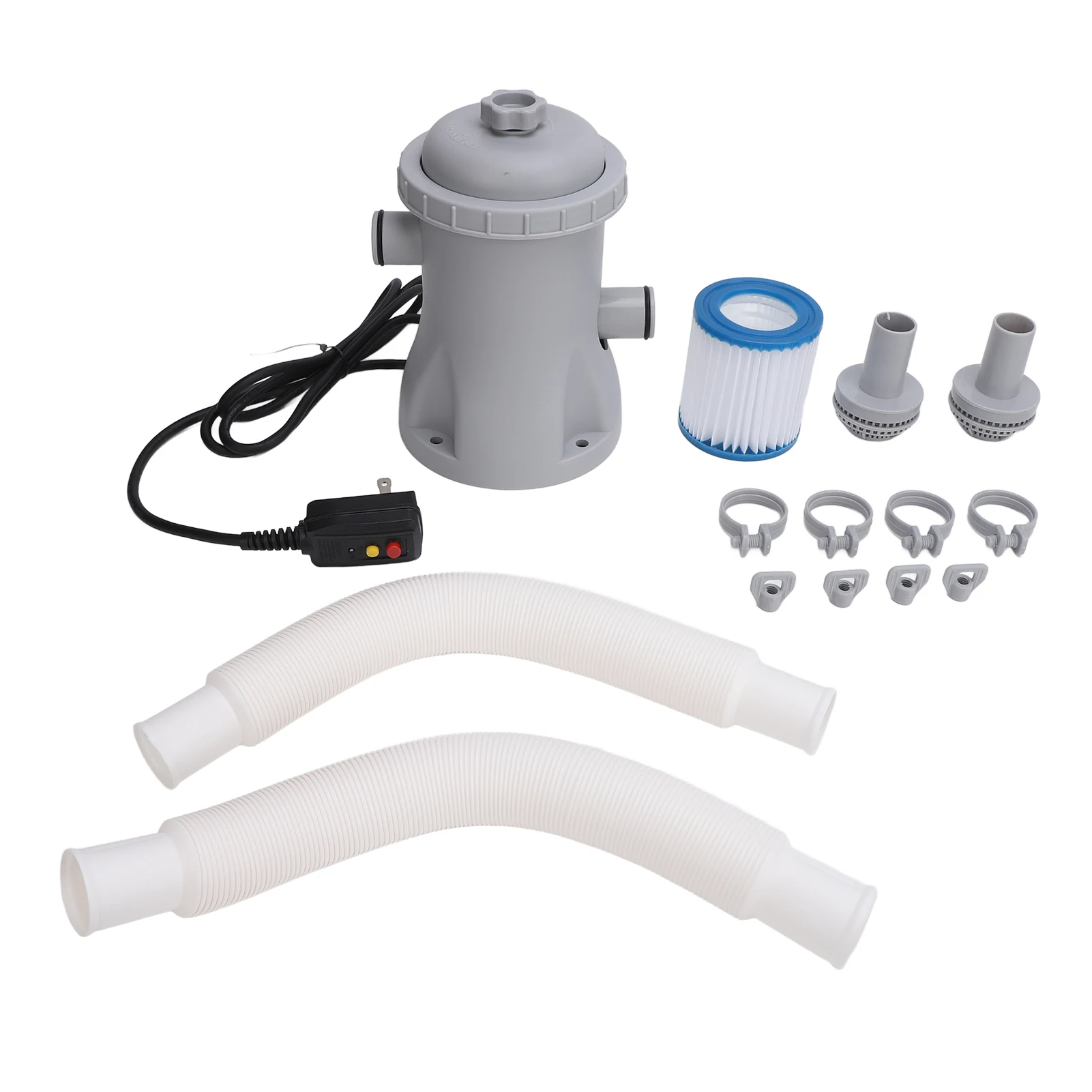 Electric Swimming Pool Filter Pump for Above Ground Pools 330 Gallon Cartridge Pool Filters Pump System 1
