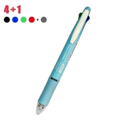 Versatile Multicolor Writing Pen with Pencil & Eraser (Multi - Colored)