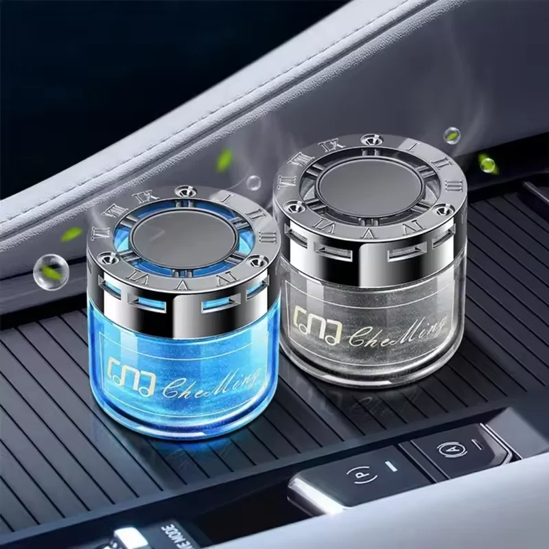 2026 New Flowing Sand Solid Fragrance Car Aromatherapy High End Car Logo Car Aromatherapy Seat Decoration Air Freshener 5
