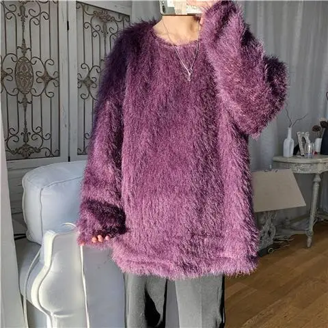 Рисунок 6 - Зимние толстые пушистые пуловеры