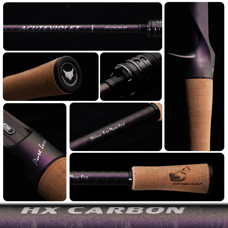 PURELURE ACUTEVIOLET レギュラー ファスト アクション ロッド TZ