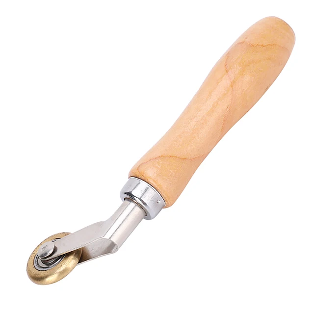 Welding Handheld Roller Hand Held Seam Roller Corner Wallpaper Seam Roller Hand DIY Welding Tool 6mm Brass Press Wheel
