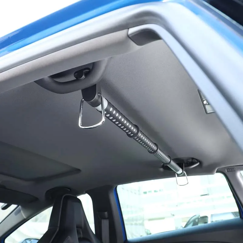 For SEAT Leon Le&oacute;n Mk2 1P 2008-2012 Car Clothes Hanger Telescoping Bar Vehicle Clothing Rack Clothes Drying Rod Car Accessories