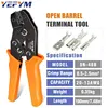 For TAB 2.8/4.8/6.3 Car Terminals SN-48B Crimping Pliers 0.5-2.5mm2/23-13AWG High Precision Jaw Wire Electrical Hand Tools 2