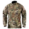 Casual Pullover Tops Combat Shirt Tactical Shirts 1/4 Zip Paintball Camping Hunting Clothes Work Men Clothing Wear-resisting 2