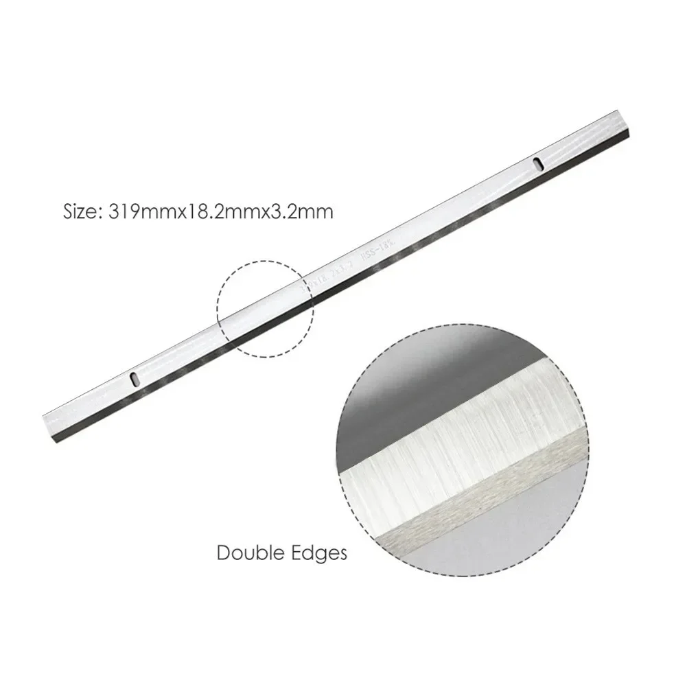 Jeu De 2 Lames De Rabot HSS 210mm Pour Einhell TC-SP 204 - Couteaux 210x16.5x1.5mm