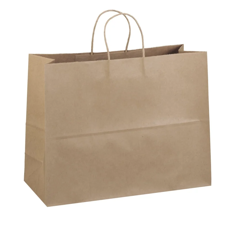 

Brown Kraft Paper Bags, 16"x6"x12", 100ct