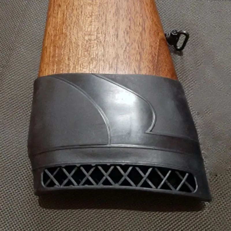 Caoutchouc Amortisseur Recoil Pad Rifle Gun Fusil de chasse caoutchouc