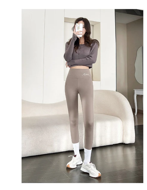 High Waisted Lined Leggings 25
