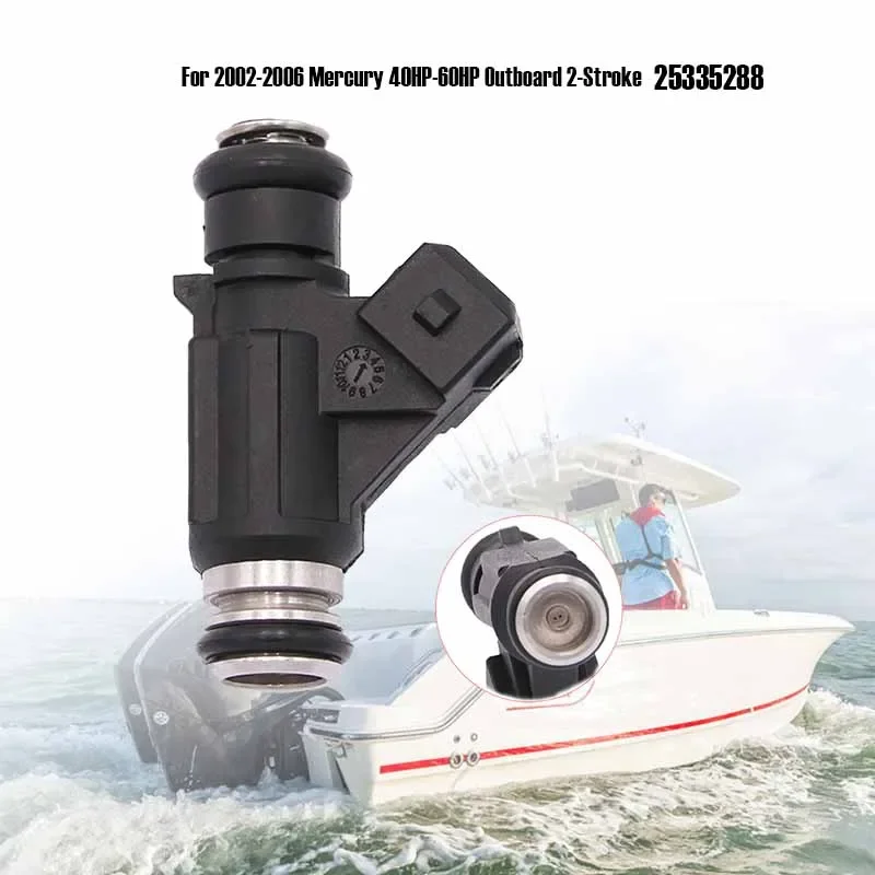 

Новая Топливная форсунка 25335288 подходит для американского автомобиля 2002-2006 ртути 40HP-60HP подвесной мотор 2-х тактный двигатель