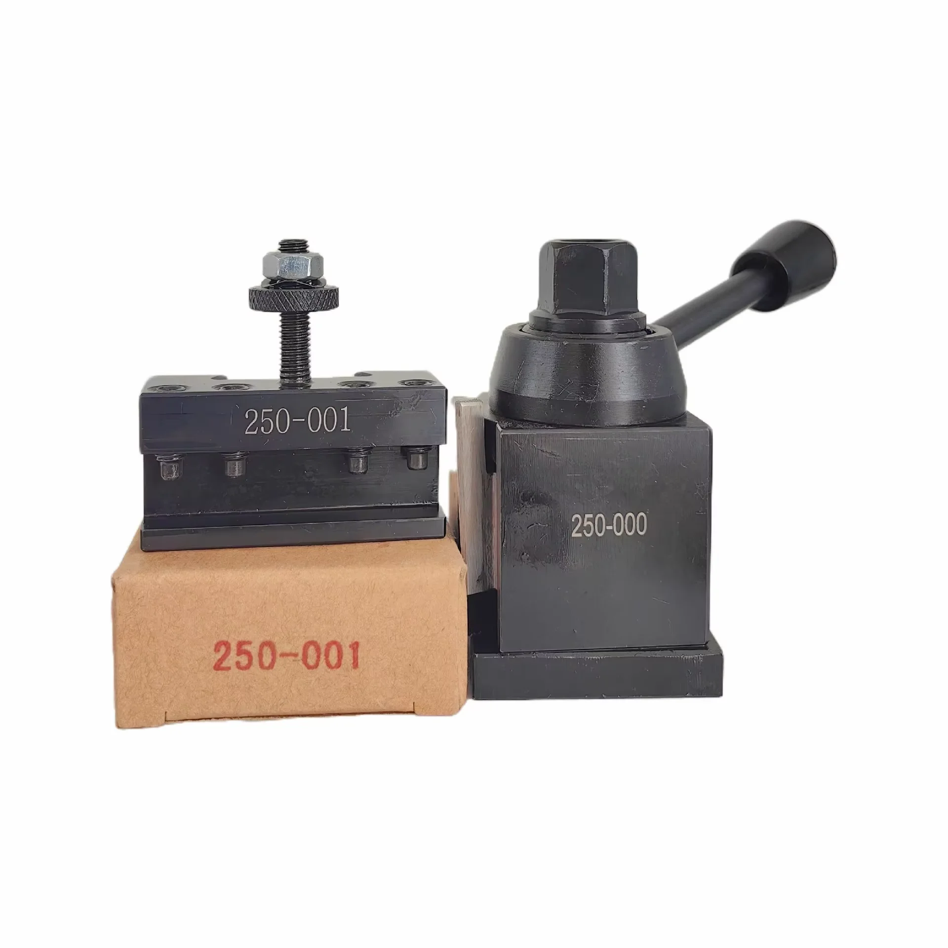 1PC 250-000/250-001/250-002/250-004/250-007/250-010/250-101 Wedge GIB Type Quick Change Toolpost Tool Holder Lathe Tools