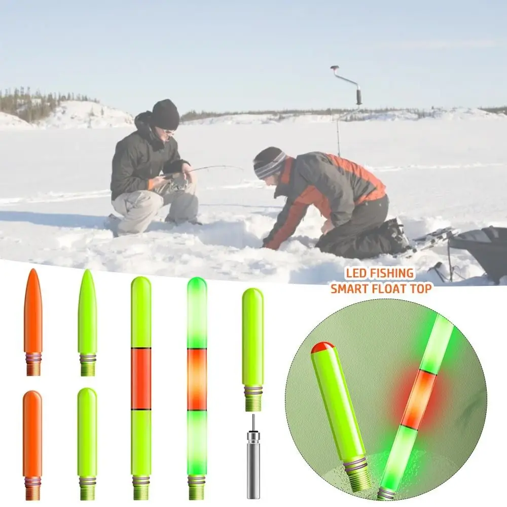 Flotteur électronique Nano LED lumineux pour pêche - Capteur intelligent avec queue fluorescente