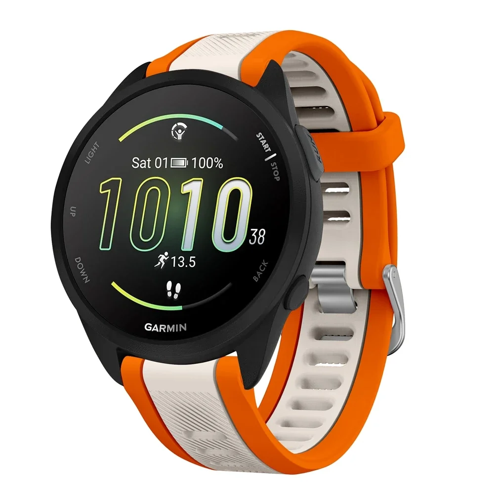 20mm Schnellverschluss Silikonarmband für Garmin Forerunner 165 Music Band für Garmin Vivoactive 3 5 Venu SQ 2 Armband Uhrenarmbänder – Detail 26