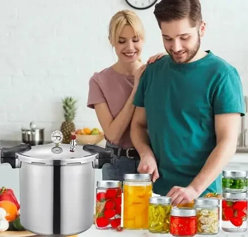 25 Quart Cooker & all american pressure for canning  water bath  Gauge  Regulator  Induction Comp 2