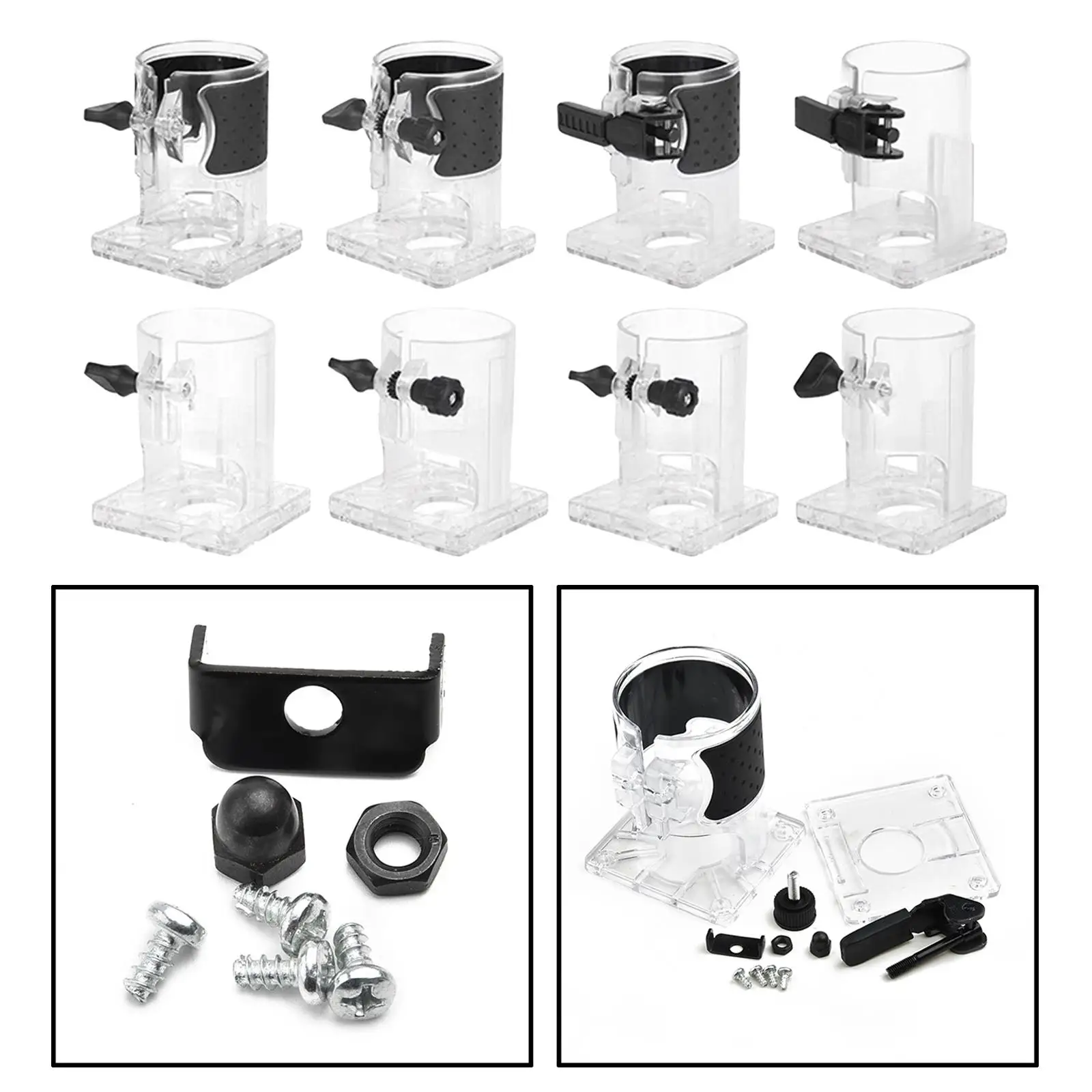 Plastic Woodworking Trimmer Router Trimmer Machine Base For RT0701C WU601