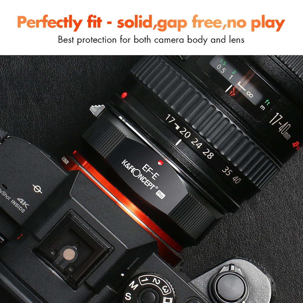concept adaptateur eos vers mount compatible pour objectif monture il ef vers nex appareils photo sans miroir sony