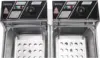 5000W Commercial Deep Fryer, 12L Electric Dual Tank Deep Fryer 4