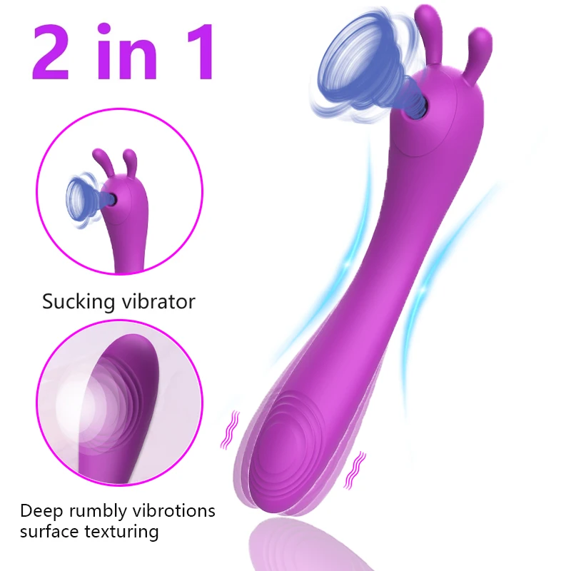 Rabbit Vibrator Und Klitoris Sauger Für Frauen_voghion.com