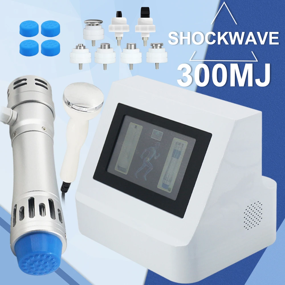 

Physiotherapy Shockwave Therapy Machine New Shock Wave Massager 300MJ ED Treatment Relief Shoulder Muscle Pain Portable Massager