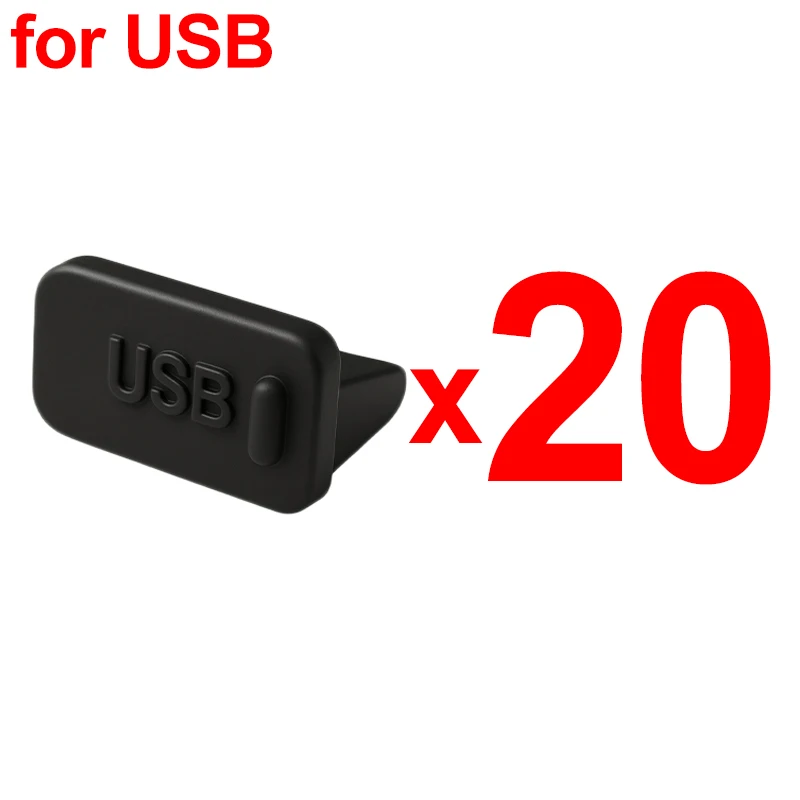 Universal USB/Type-C Dust Plug Charger Port Cover Cap