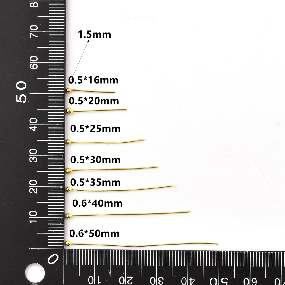 Bulk Pack of 200 Ball Head Pins