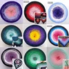 NEW 300g Cotton Lace Mixed Strand Hand Wound Cake Thread Gradient Section Dyed Milk Cotton Shawl Scarf Sweater Thread 2