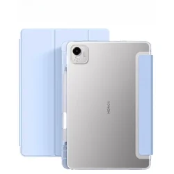 Clear TPU Tablet Case with Pen Slot for Honor Pad X8a 11 (Ice blue)