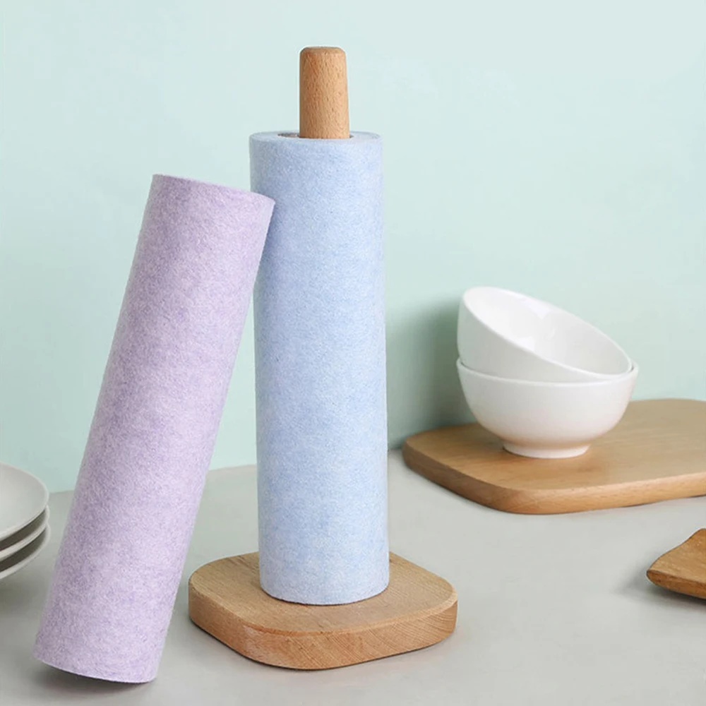 Cleaning Cloths Wet And Purple Blue Household Cleaning Tools Dishcloth Strong Flexibility Superfine Fiber Absorbent