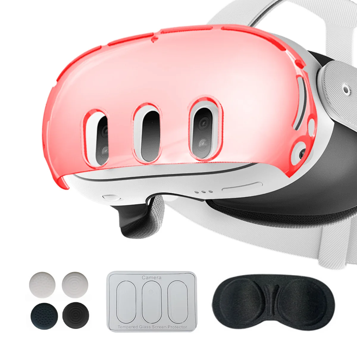 Copertura Protettiva Per Casco Vr Custodia Trasparente Per Pc Protezione Antipolvere Per Accessori Meta Quest3 Vr