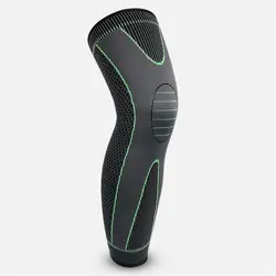 Full-Length Compression Knee Sleeve for Arthritis and Sports Support (Green)