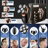 5 In 1 Electric Shaver For Men Bald Head Hair Clipper Nose Trimmer Floating 5 Blade Heads Shaving Beard Knife Rechargeable Razor 4