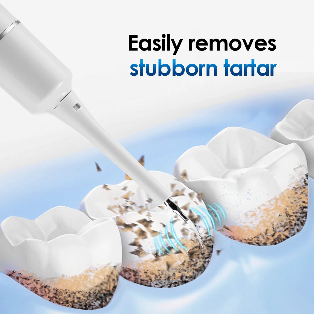 Electric Dental Toothbrush 6 Modes Plaque Removal Water Flosser
