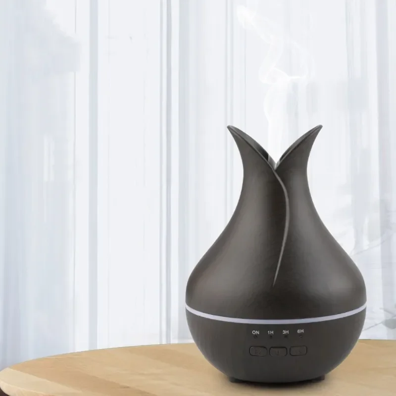 A smart WiFi Humidifier SpyCam discreetly placed on top of a table.