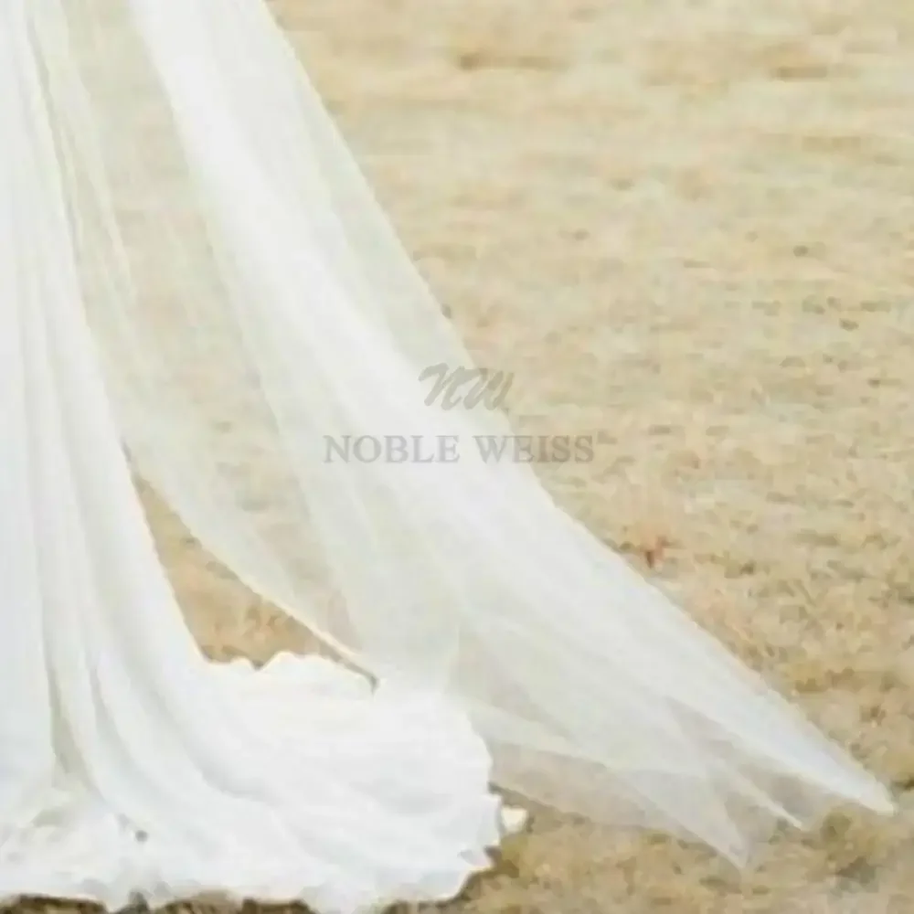 Bridal Veil Long Tulle One Layer With Comb Wedding Accessories Customized