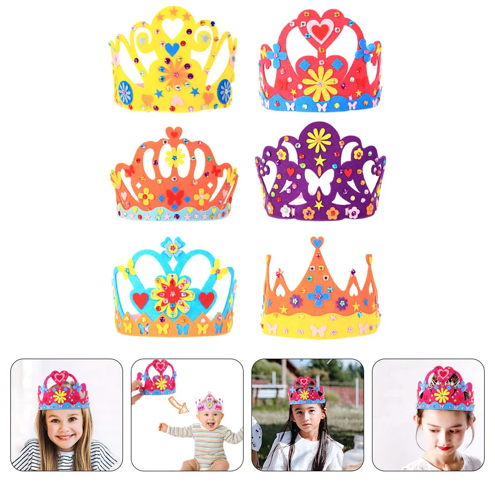 

6 комплектов, детский нетканый головной убор